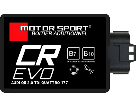 Boitier additionnel Audi Q5 2.0 TDI QUATTRO 177 - CR EVO