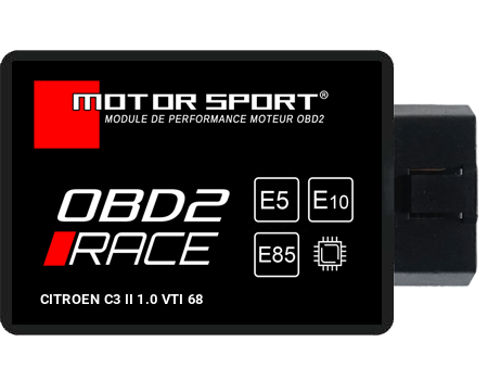 Boitier additionnel Citroen C3 II 1.0 VTI 68 - OBD2 RACE