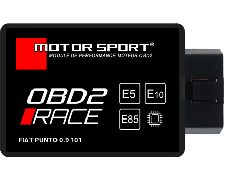 Boitier additionnel Fiat Punto 0.9 101 - OBD2 RACE