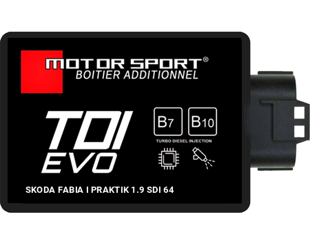 Boitier additionnel Skoda Fabia I Praktik 1.9 SDI 64 - TDI EVO