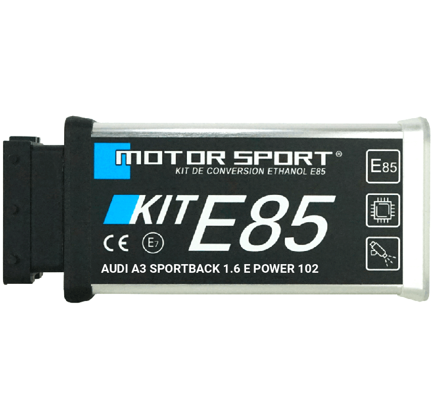 Boîtier éthanol Audi A3 Sportback 1.6 E POWER 102 - E85